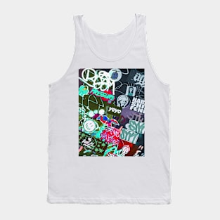 Urban Graffiti Street Art NYC Tank Top